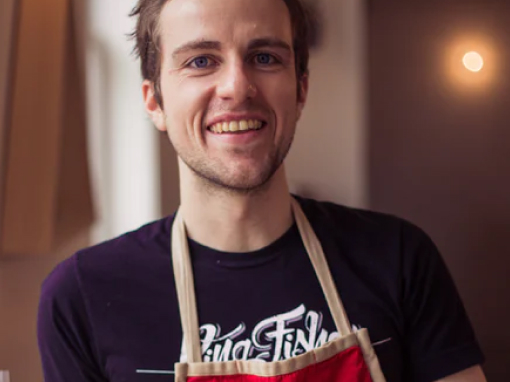 Cafe Shop Employee Smiling